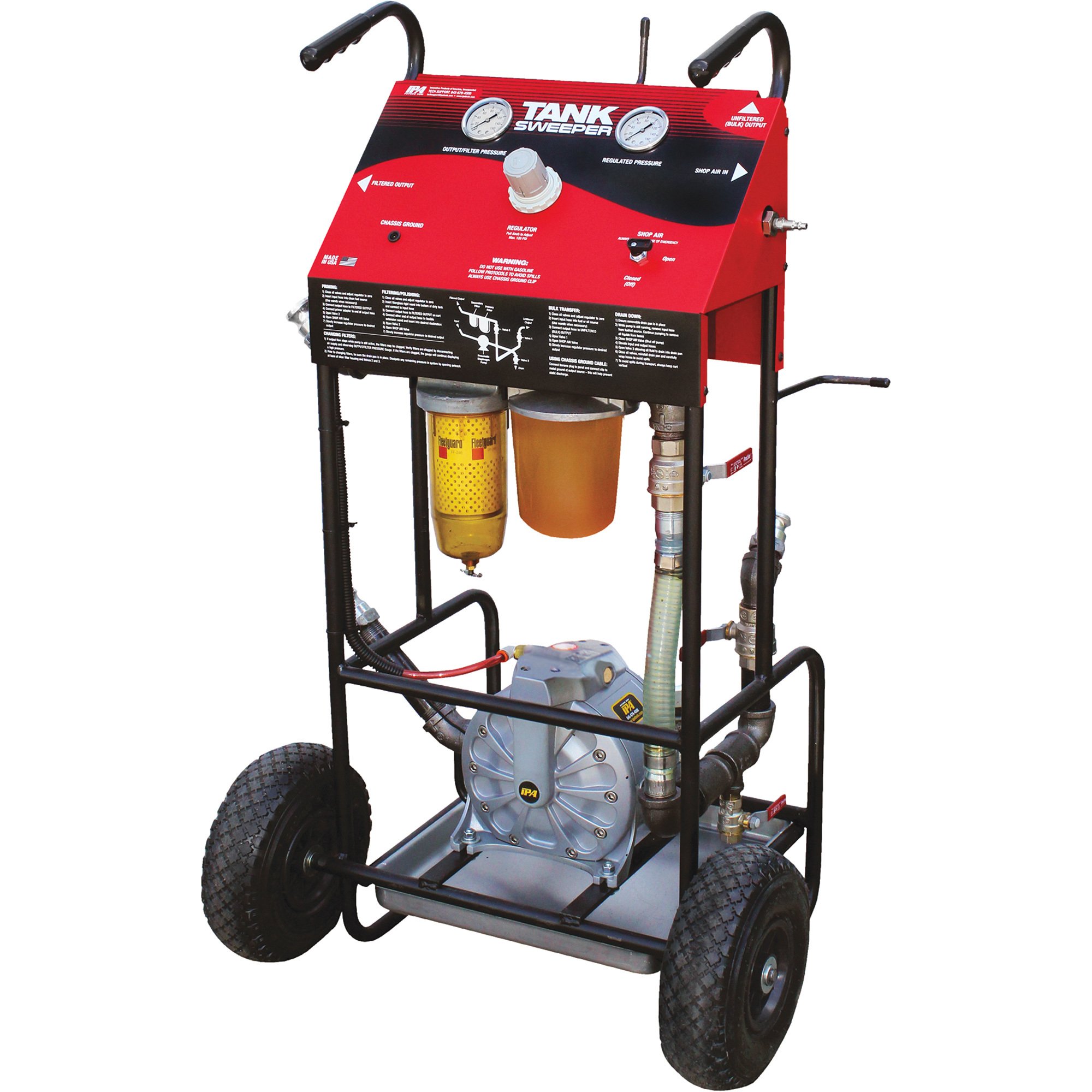 IPA Hydraulic Oil Filtration/Transfer System — 26 GPM Pump, Model# 9046H